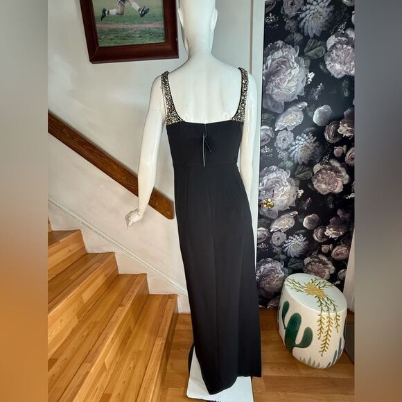 Sachin & Babi Women's Black Sam Gown/ size 0 - Picture 8 of 9